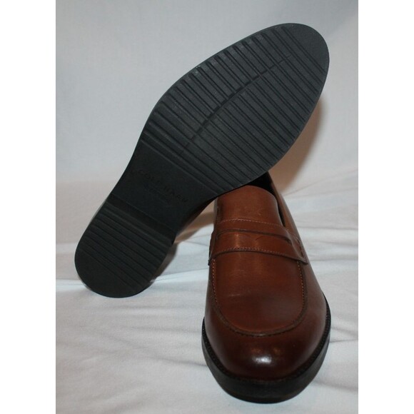 Cole Haan Men‎ Grand+ Dress Penny Loafer British Tan Size 9.5 D NIB $200 main image 7